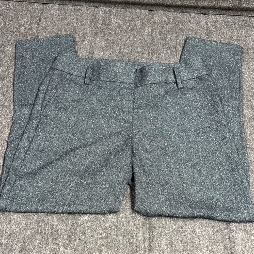 LOFT Gray Chinos Classic Straight-Leg Pants